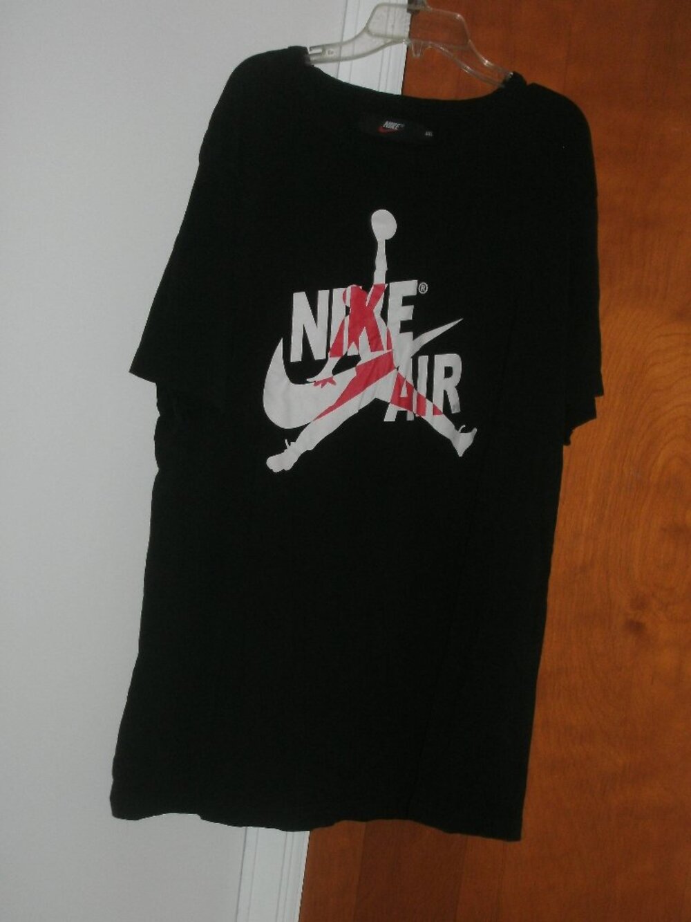 Nike Jump Man Graphic Black Cotton Tee T Shirt Just Do It Logo Short Sleeve 4XL